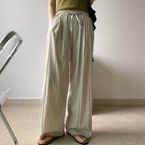 나야홍 / 아이우먼 미니멀룩주름포켓팬츠 NOU997M508 빅사이즈