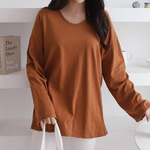 나야홍 / 아이우먼 코디유용한무지티셔츠 YYV132M508 빅사이즈