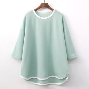 나야홍 / 아이우먼 오버핏컬러라인반팔티 ILG847M508 빅사이즈