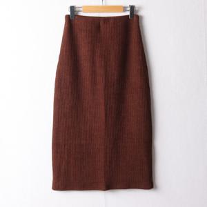 나야홍 / 아이우먼 쫀쫀골지니트치마 WW3778M508 빅사이즈
