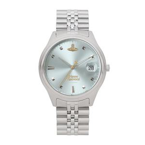 비비안웨스트우드 블루 실버 캠버웰 쿼츠 메탈 손목 시계 CAMBERWELL VV261LBLSL