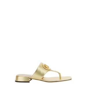 발렌티노 발렌티노 골드 샌들 2205105