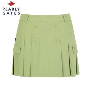 [파리게이츠] 여성 더블 버튼 백 밴딩 큐롯 스커트