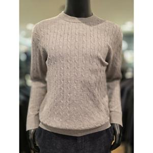 [바쏘옴므][바쏘옴므] WSZ3GW02AMG 25년 멜란지그레이혼방 꽈배