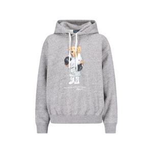 폴로 랄프로렌 후드 티셔츠 211971713001 GREY HTR DOM