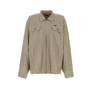 발렌시아가 자켓 839191TSM20 7778 Checked