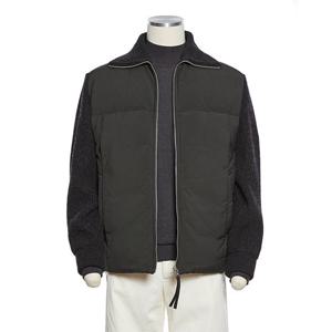 [레노마]FW 구스다운 블랙 캐주얼점퍼RPLMBU54A