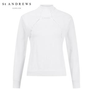 [세인트앤드류스] 여성 백 슬릿 버튼 슬리브리스 & 볼레로 SET 821E3SR104_WH