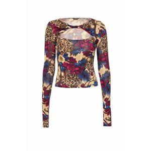 저스트까발리 반팔 티셔츠 79PAH618 JS531R69 MultiColour