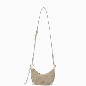 [타미힐피거(여성)]스웨이드 문 미니 크로스 백 (T22F6ABG007WT1_ACI)