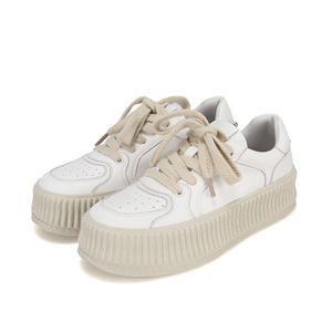 BABARA 바바라 양가죽 데일리 스니커즈 옐로우 BBF608