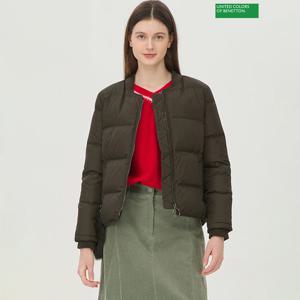 베네통 퍼 키링 덕다운 패딩 BAPDE4461