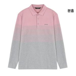 그린조이 HC12 남성 그라데이션 카라 티셔츠 GF24KY22M(핑크)