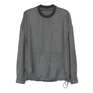 25 FW 조르지오아르마니 드로스트링 포켓 울 스웨트셔츠 GM002250TE17877 TP441596395