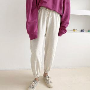 나야홍 / 아이우먼 양면패치매듭밴딩팬츠 YYV114M508 빅사이즈