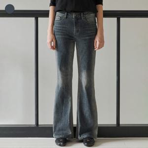 [게스(진)]여성 브러쉬 포인트 인디고 플레어 부츠컷 OP3D5307