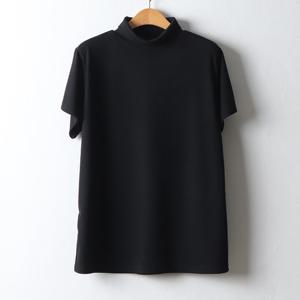 나야홍 / 아이우먼 레이어드폴라반팔티 WWJ369M508 빅사이즈