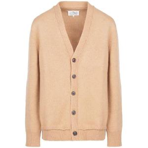 25 FW 메종마르지엘라 엘보 패치 V넥 가디건 SI1GP0003S18064 TP442796320