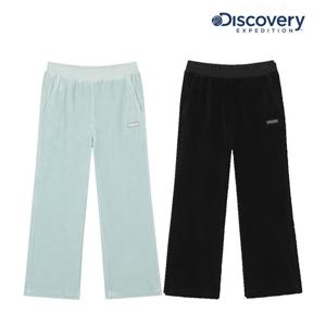 디스커버리키즈 DKTP55056 여아 벨로아 골지 세미 와이드 팬츠 바지