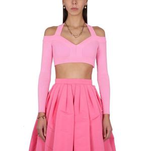 알렉산더 맥퀸 반팔 티셔츠 734532 Q1A5B5003 PINK