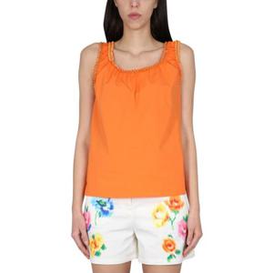 모스키노 반팔 티셔츠 02210822 0063 ORANGE