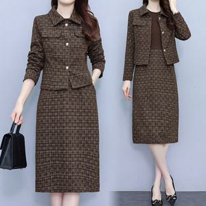 [리블리크]치트렌 트위드 투피스 세트_RE3ST011