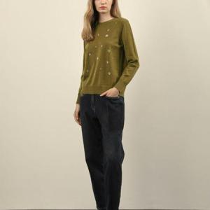 올리비아로렌 H 하프넥 풀오버 VOCBL4W9351