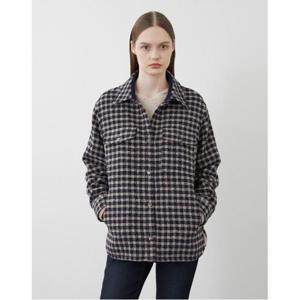 [올리비아로렌]체크 아우터 블라우스__VVBNL3W9261