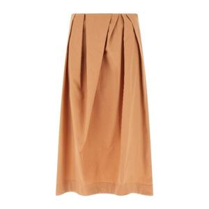 드리스반노튼 소니스타 코튼 플리츠 미디 스커트 2520108502291