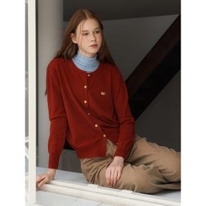 [르샵]데일리 자수 금장 버튼 가디건 (DP3CK026A)