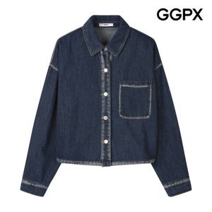 GGPX  워싱 포켓 데님 자켓 (GP8JK013F)