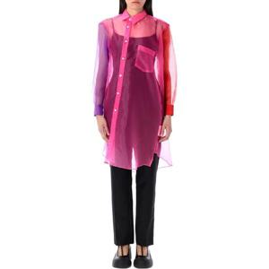 꼼데가르송   긴팔 셔츠 SS25 GOB0110511 5606104 PINK RED PURPLE