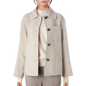 [캐리스노트]심플카라 캐시미어 핸드메이드 자켓 CN4WHK003