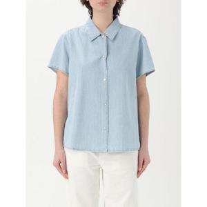아페쎄   반팔 셔츠 SS25 COGXXF12440 IAV 5589379 Light Blue