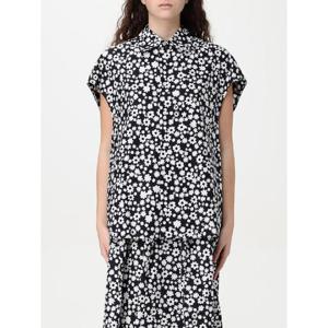 마르니   반팔 셔츠 SS25 CAMA0565S1UTC463 PFN99 5772071 Black