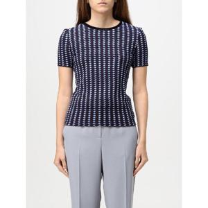 엠포리오 아르마니   반팔 셔츠 FW24 6D2M8P2JIKZ F908 5641253 Blue