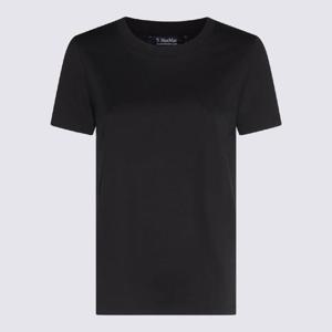 에스 막스마라   반팔 티셔츠 SS25 2519971043600008 5576022 Black