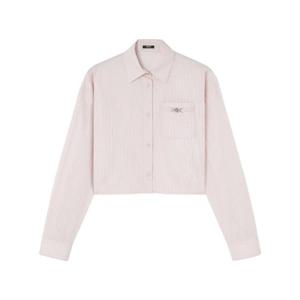 베르사체   긴팔 셔츠 SS25 10137651A136415PC60 5529200 Pink