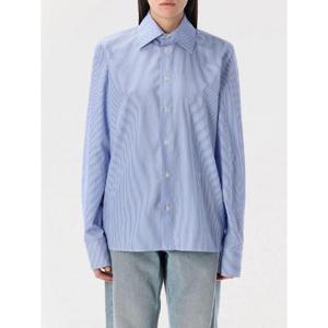 생로랑   긴팔 셔츠 SS25 818606Y4K47 4783 5659879 Blue