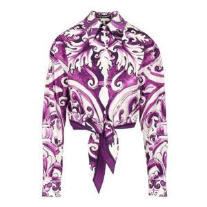 돌체앤가바나   긴팔 셔츠 FW25 F5T76TFI5JPHP5DQ 5887977 Violet
