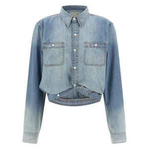 알13 셔츠 R13WD185D351ARIVERBLUE Light Blue