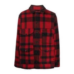 필슨 체크 울 셔츠 칼라 재킷 FMCPS0015 W0253 645