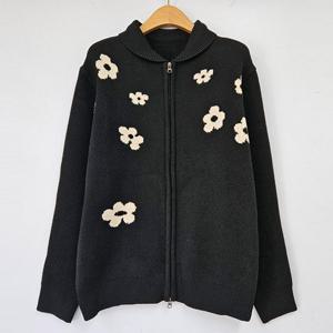 나야홍 / 아이우먼 페탈카라집업가디건 EBT610M509 빅사이즈