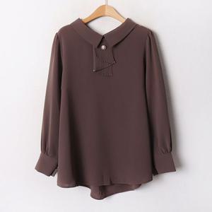 나야홍 / 아이우먼 왕진주퍼프블라우스 OLB375M509 빅사이즈