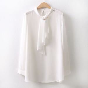 나야홍 / 아이우먼 퓨어타이블라우스 BG4545M509 빅사이즈