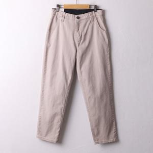 나야홍 / 아이우먼 원버튼밴딩배기팬츠 MDA716M509 빅사이즈