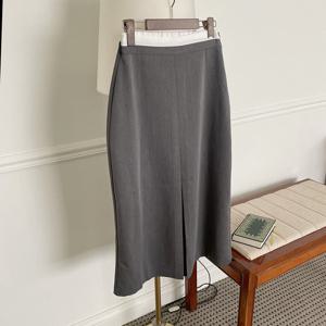 나야홍 / 아이우먼 마일드트임밴딩스커트 MOP926M509 빅사이즈