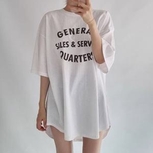 나야홍 / 아이우먼 세일즈라운드면반팔티 NST840M509 빅사이즈