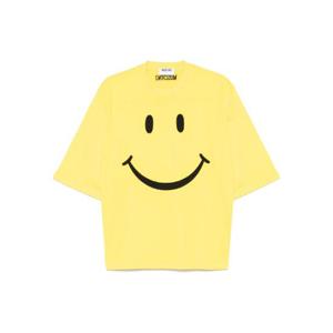 모스키노   반팔 티셔츠 FW25 V071755411027 5747557 Yellow