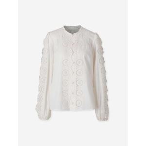 짐머만   블라우스 FW25 4287TSS252100  Cotton 5674508 Cream